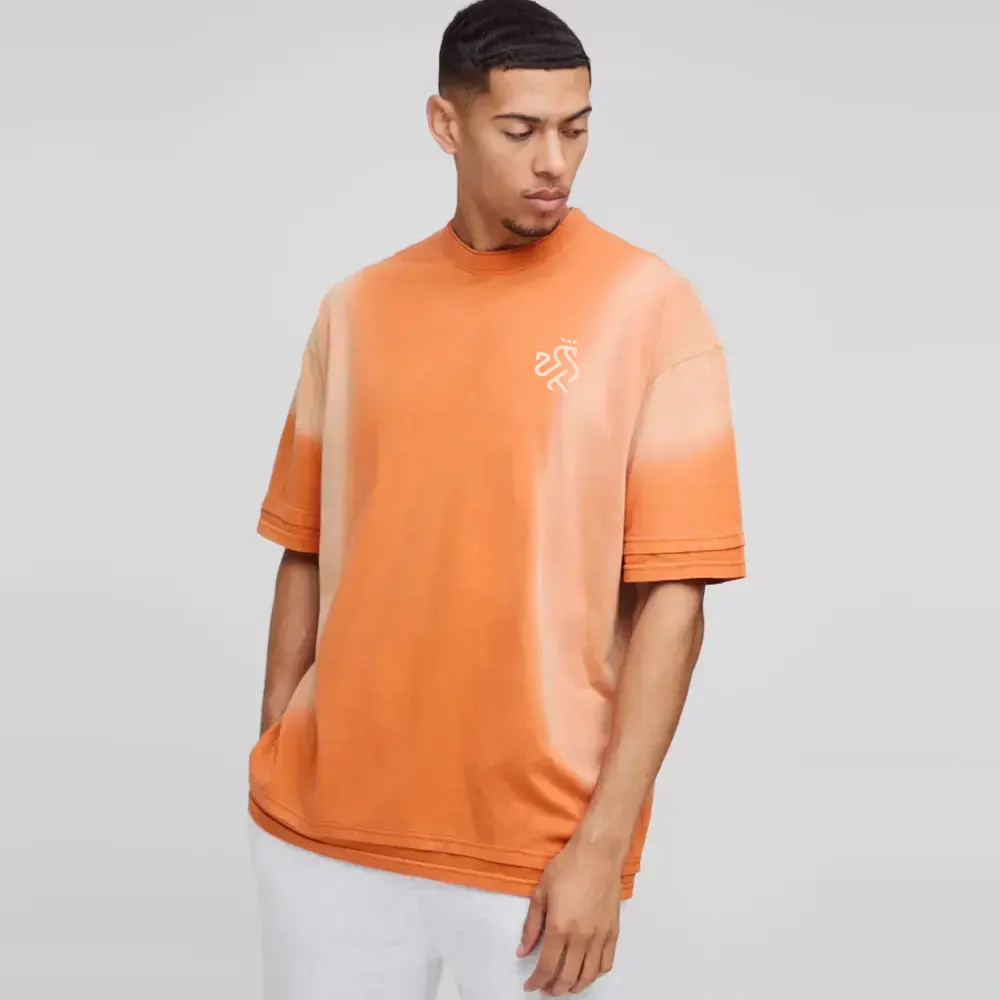 Oversized Washed Dove Graphic T-Shirt