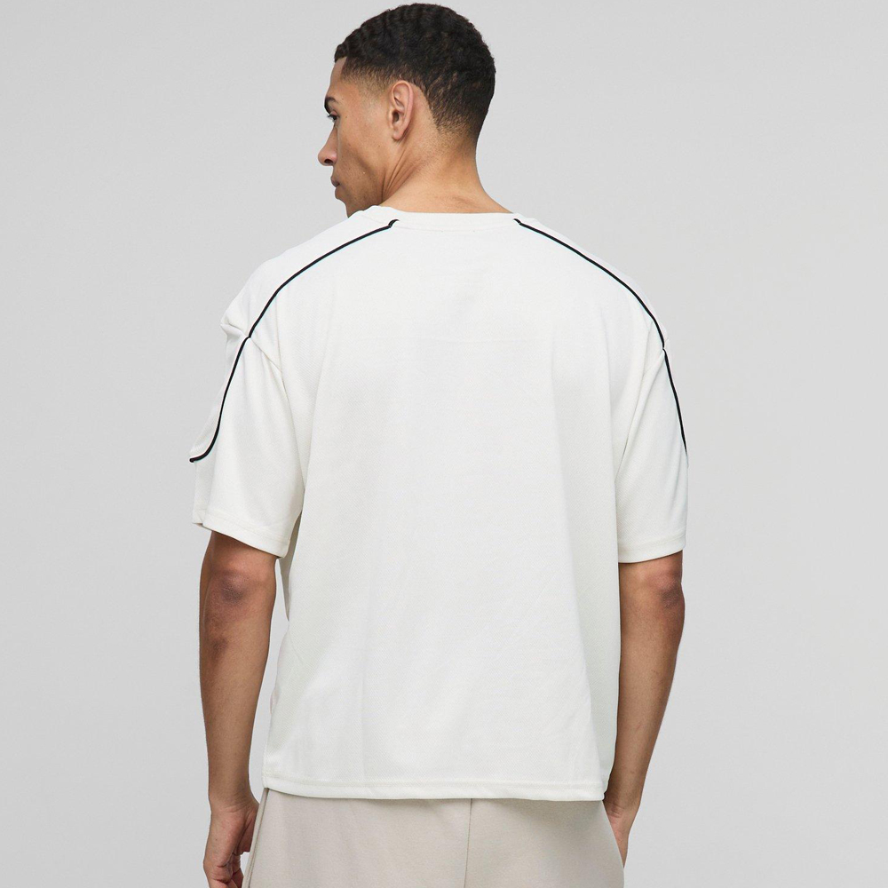 Oversized Faux Layer Spray Wash T-Shirt